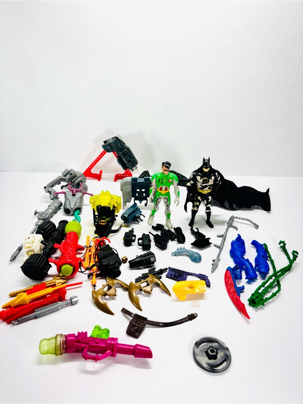 Kenner Air Raid Batman & Robin Weapons Accessories Parts DC Comics 1990’s